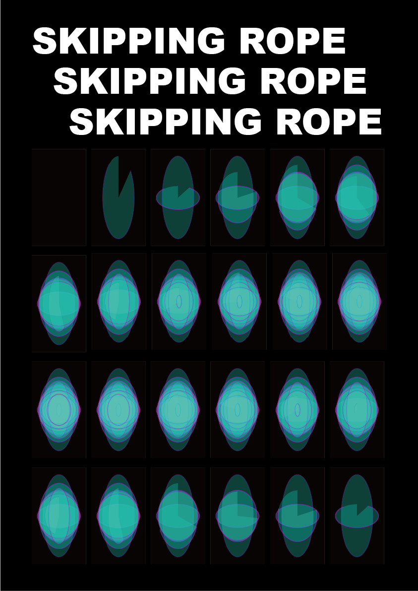 Skipping Rope Time poster design 8 of 8